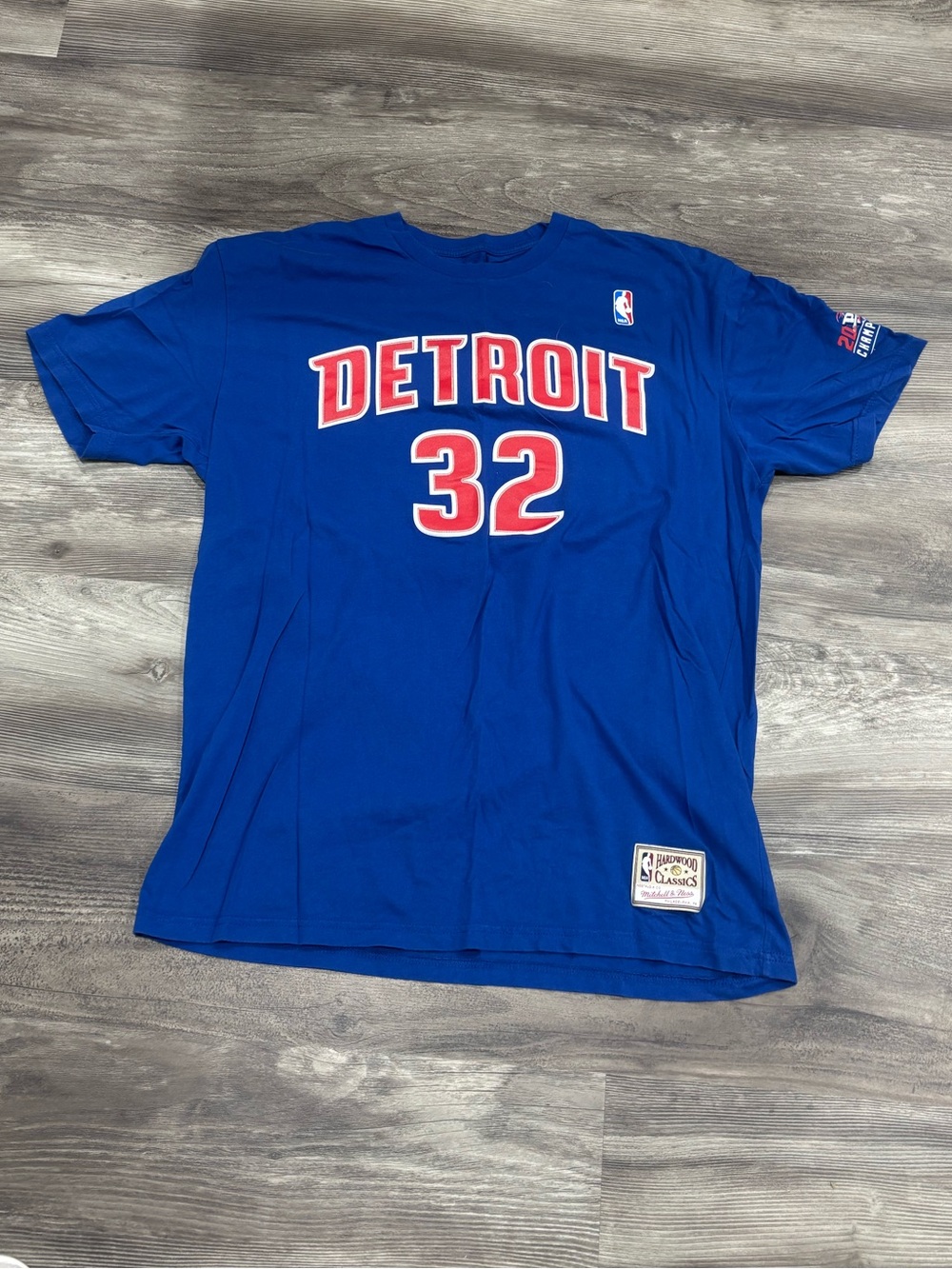 Richard RIP Hamilton - Mitchell & Ness Detroit Pistons Short-Sleeve Tee